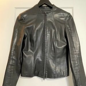 Danier Fitted Italian Leather Jacket